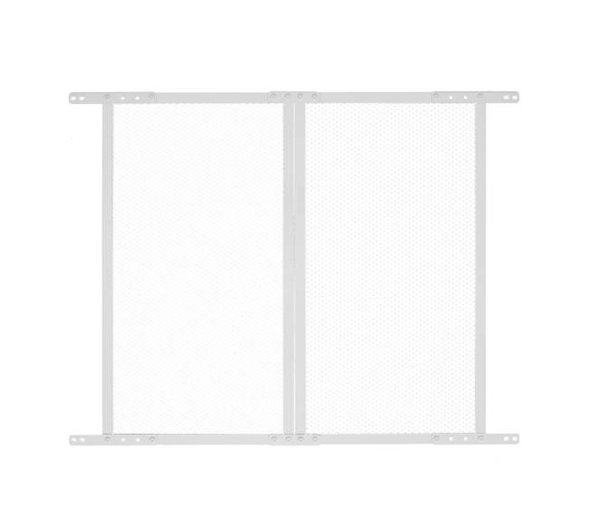 Baltos spalvos RV durų grotelės naminių gyvūnų apsaugai9