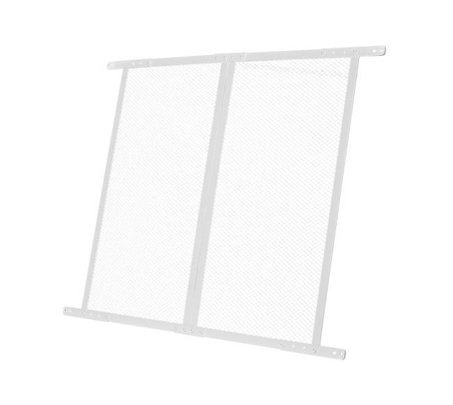 Baltos spalvos RV durų grotelės naminių gyvūnų apsaugai10