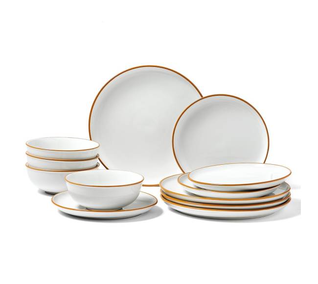 12 dalių keramikinis indų komplektas0