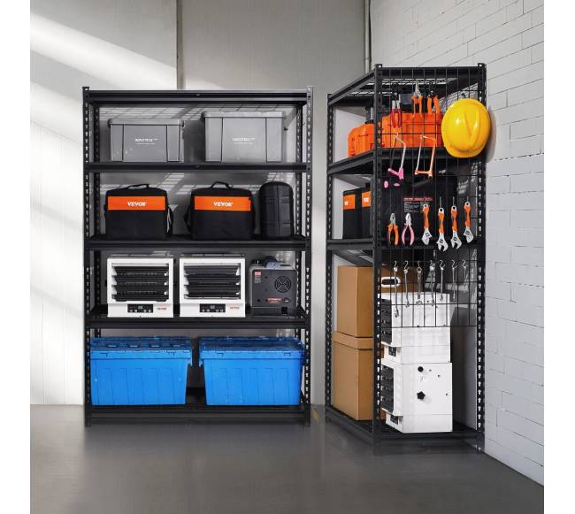 Reguliuojami garažo lentynos 5 pakopų7