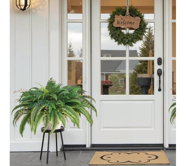 Dirbtinė Bostono papartis 80 šakų dekorui7