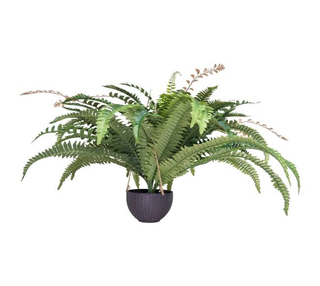 Dirbtinė Bostono papartis 80 šakų dekorui9