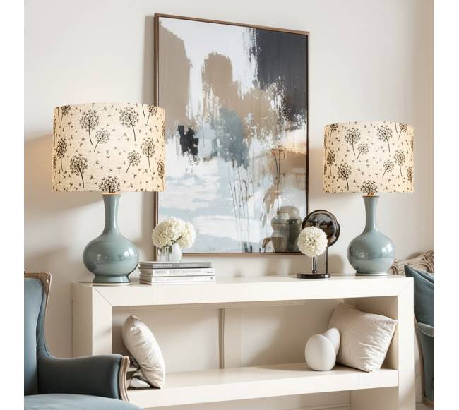 dviejų lempų drum tipo gaubtų komplektas7