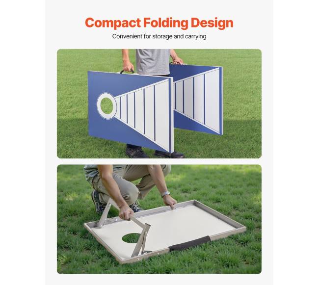 3x2 pėdų cornhole rinkinys su 8 maišeliais3