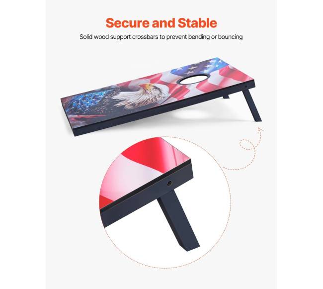 Nešiojamas kukurūzų metimo žaidimo rinkinys2