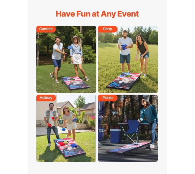 Nešiojamas kukurūzų metimo žaidimo rinkinys5