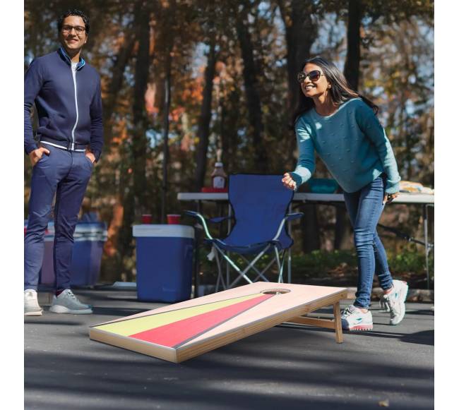 4x2 pėdų kukurūzų skylių žaidimo rinkinys7