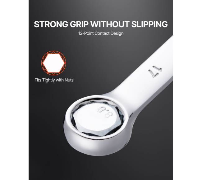 25 dalių veržliarakčių rinkinys su dėklu2