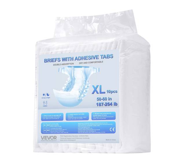 Suaugusiųjų XL dydžio sauskelnės su lipukais9