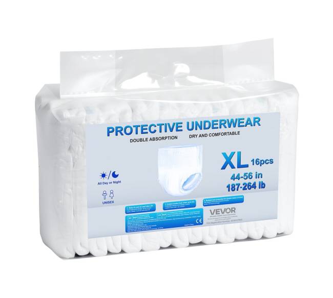 Suaugusiųjų šlapimo nelaikymo kelnaitės XL10