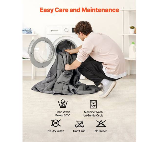 Svorinis 11,5 kg antklodė, 223x264 cm5