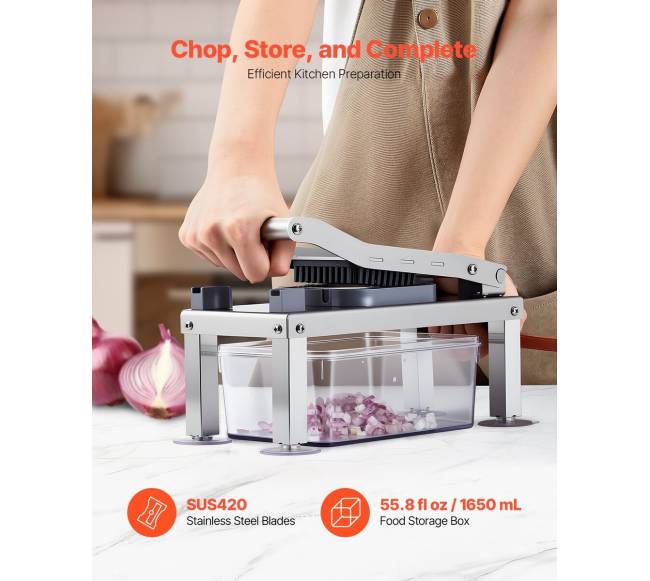 Universalus daržovių pjaustytuvas su 9 ašmenimis1