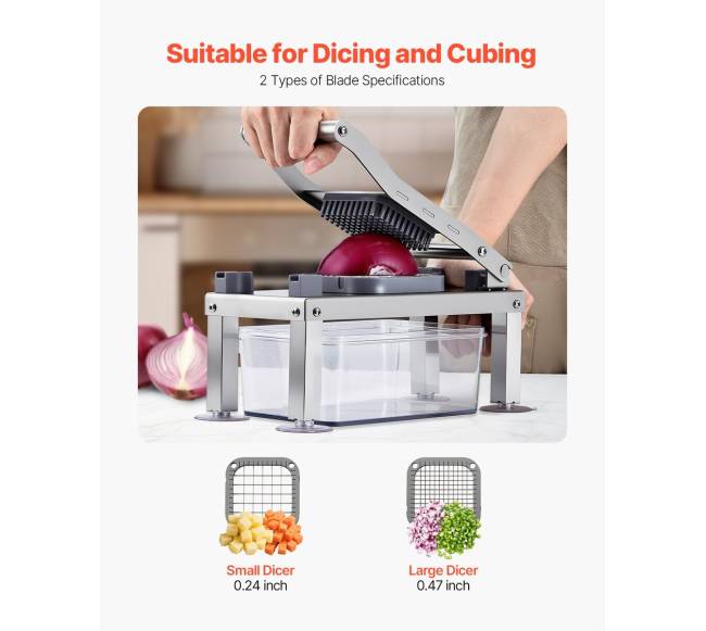 Universalus daržovių pjaustytuvas su 9 ašmenimis3