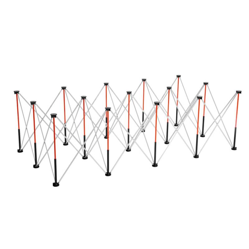 Sulankstomas darbo stalas 2455 x 1260 mm, 2724 kg0