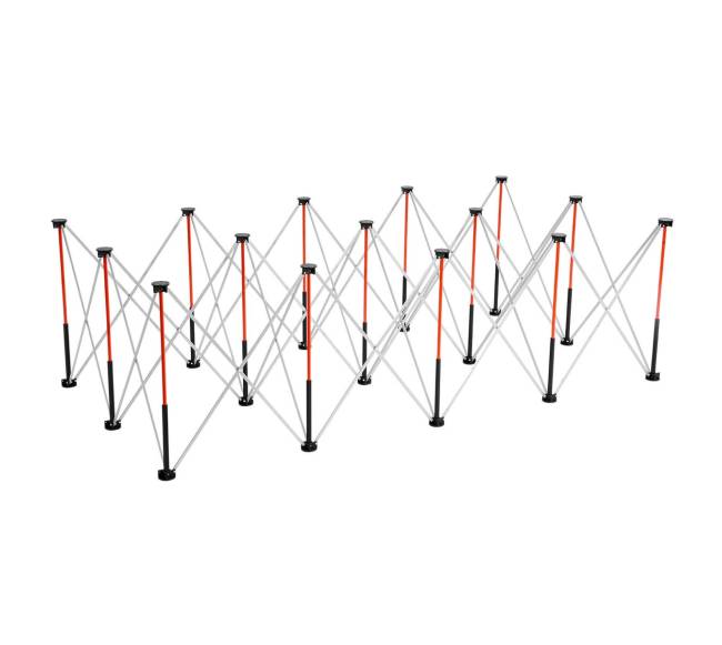 Sulankstomas darbo stalas 2455 x 1260 mm, 2724 kg8