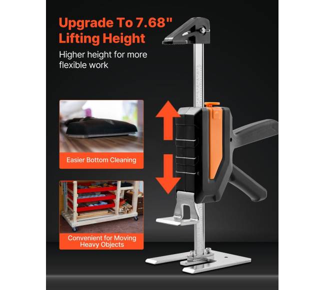 Dvigubas kėlimo domkratas iki 195 mm 200 kg1