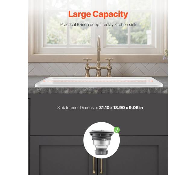 33 colių virtuvės plautuvė iš keramikos2