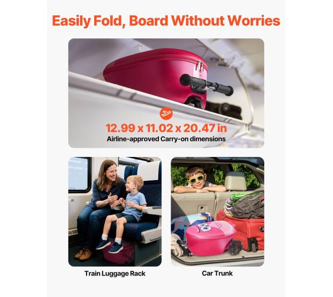 Vaikiškas paspirtukas-lagaminas su šviesos ratukais4