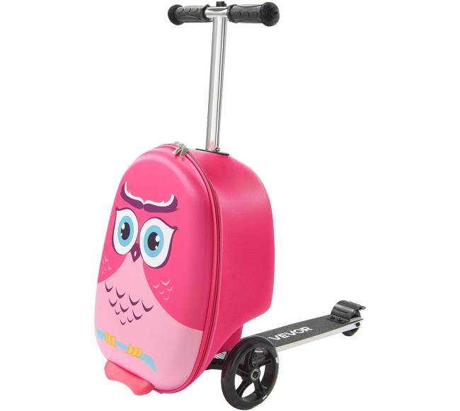 Vaikiškas paspirtukas-lagaminas su šviesos ratukais9