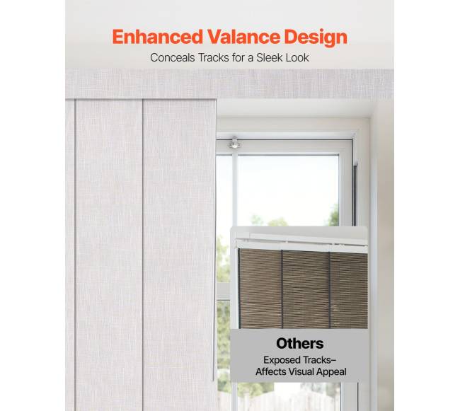 Pilkais paneliniomis žaliuzėmis 116-218 cm.3