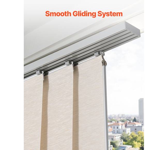 Panelinės žaliuzės šviesiai rudos spalvos4