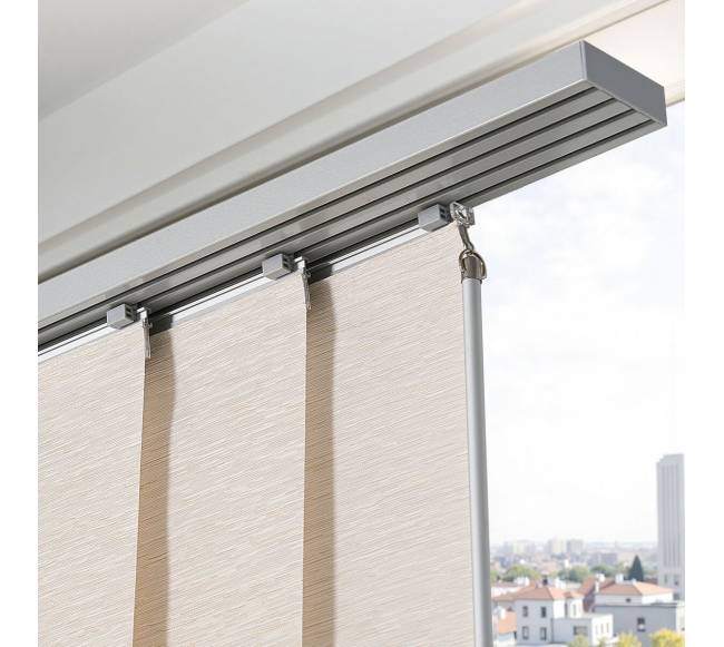 Panelinės žaliuzės šviesiai rudos spalvos7