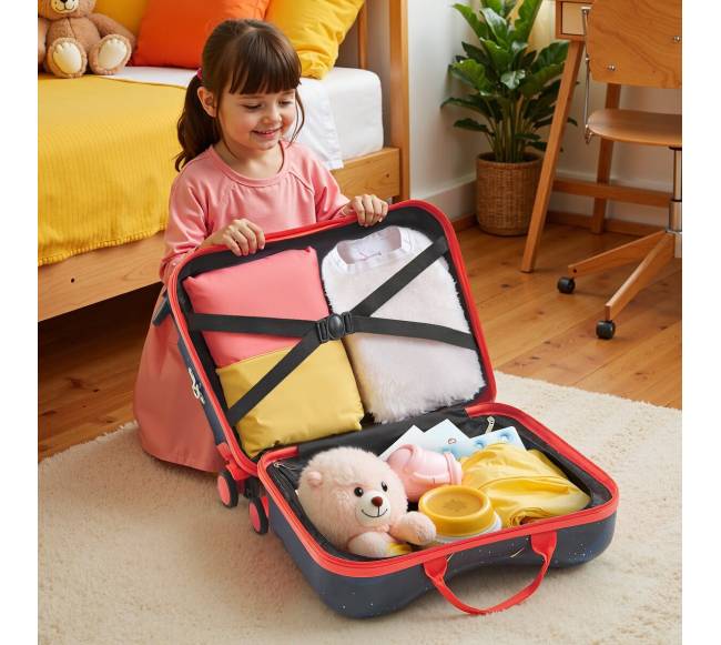 Vaikiškas lagaminas-scooteris su ratukais7