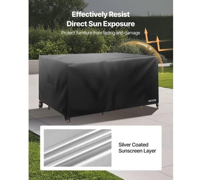 Lauko baldų uždangalas 188x188 cm4