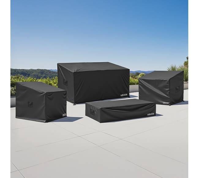 Kiemo baldų uždangalų rinkinys 4 dalių7