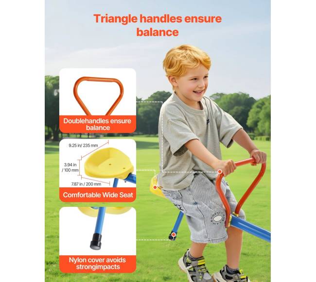 Vaikų sūpynės su 360 pasisukimu5