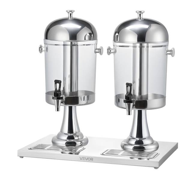 Gėrimų dozatorius su čiaupu, 2 x 8 l0