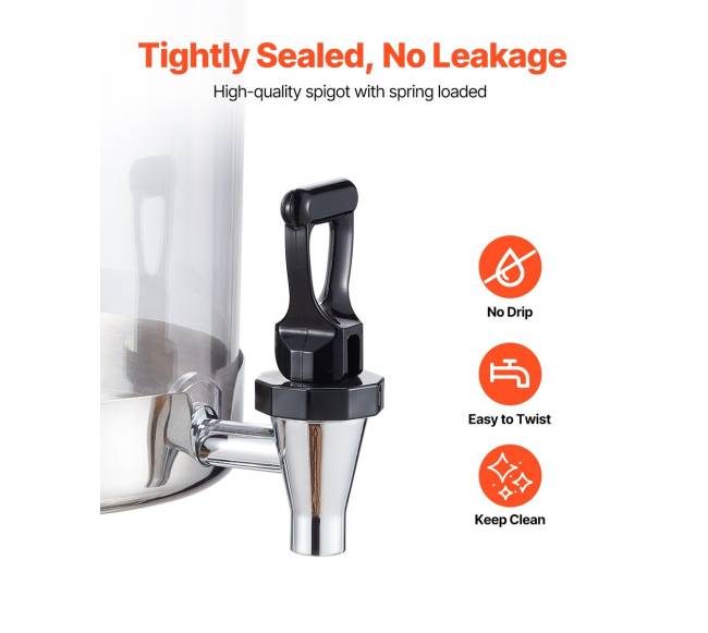 Gėrimų dozatorius su čiaupu, 2 x 8 l4