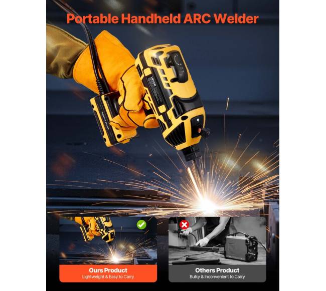 Nešiojamas suvirinimo aparatas 20-120A1