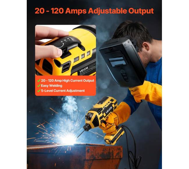 Nešiojamas suvirinimo aparatas 20-120A3