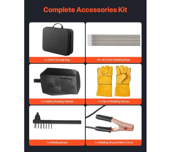 Nešiojamas suvirinimo aparatas 20-120A6