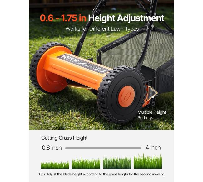 16 cm rankinis cilindrinis vejapjovė 5 ašmenų3