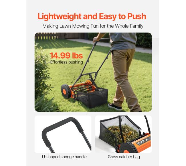 16 cm rankinis cilindrinis vejapjovė 5 ašmenų4