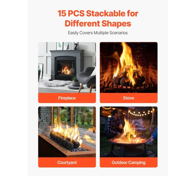 7,6 cm 15 vnt. keramikiniai ugniakurai5