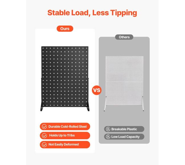 stovo pegboard ekranas, juodas (4 vnt.)2