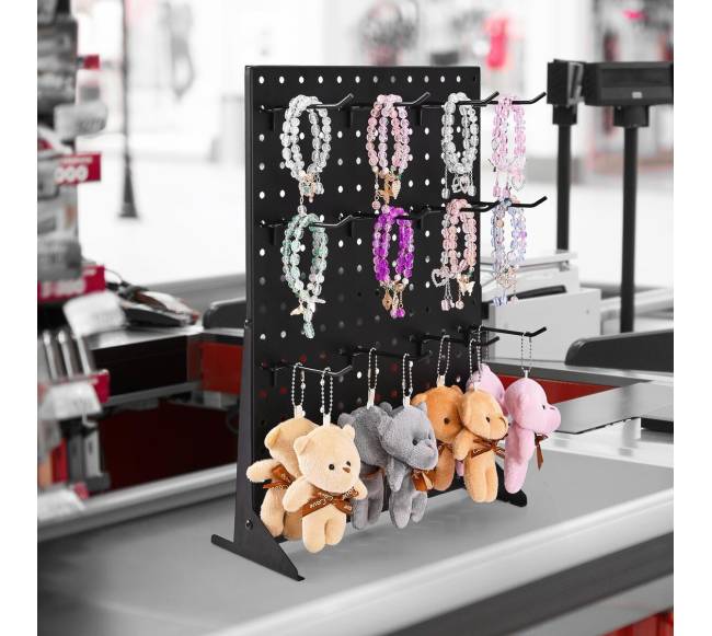 stovo pegboard ekranas, juodas (4 vnt.)7