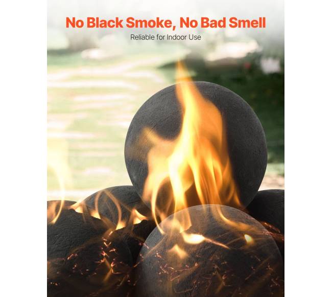 12,5 cm keramikiniai ugnies kamuoliai, 6 vnt.3