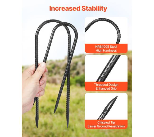 12 colių 8 vnt. U formos armavimo kuoliukai2