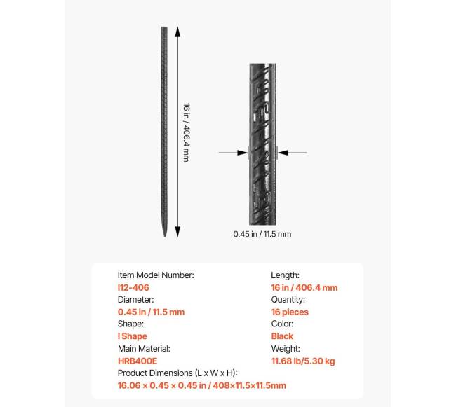 16 vnt. 41 cm ilgio armatūros kuoliukų6