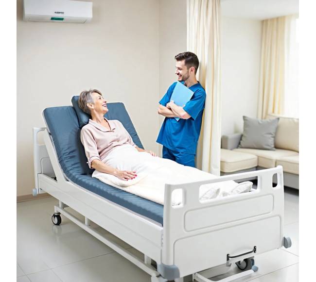 Ligonių lovos čiužinys atsparus vandeniui7