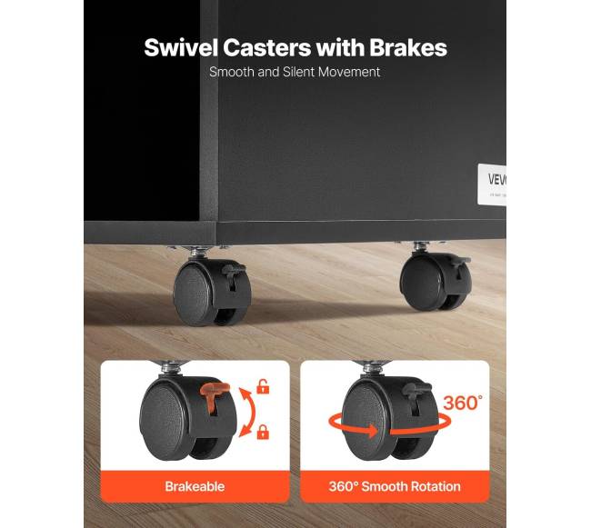 medinė spintelė su 2 stalčiais ir lentynomis5