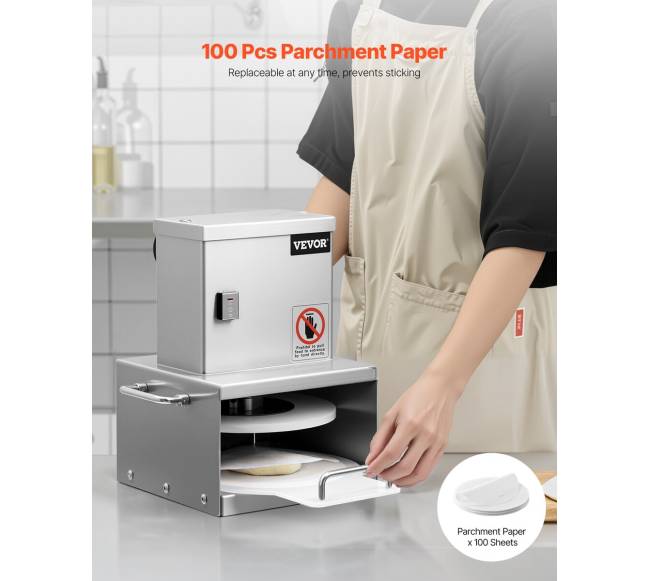 Elektrinė 15 cm picos tešlos presas4