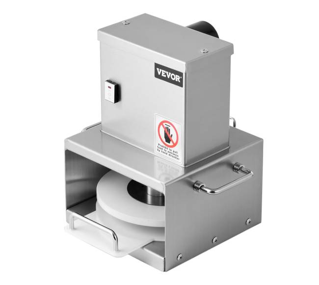 Elektrinė 15 cm picos tešlos presas8