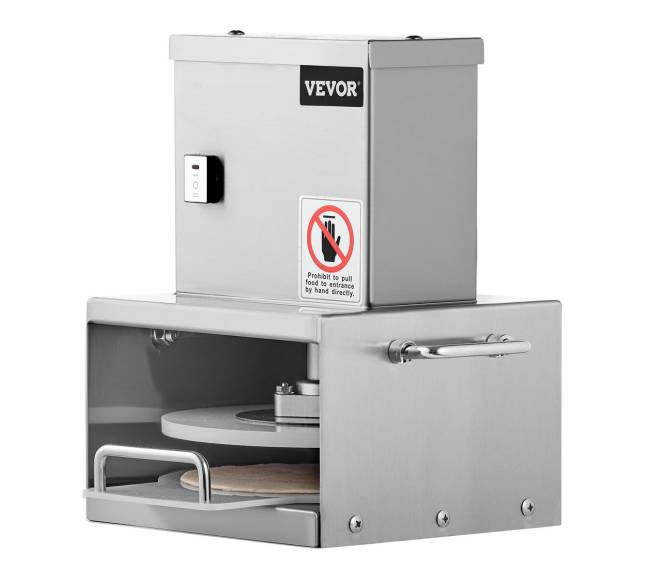 Elektrinė 15 cm picos tešlos presas9