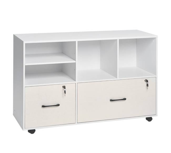 Dvivietis medinis spintelis su stalčiais9