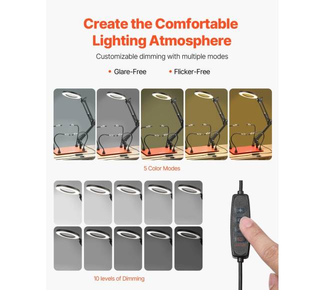 Magnetinė litavimo stotis su LED lempa2